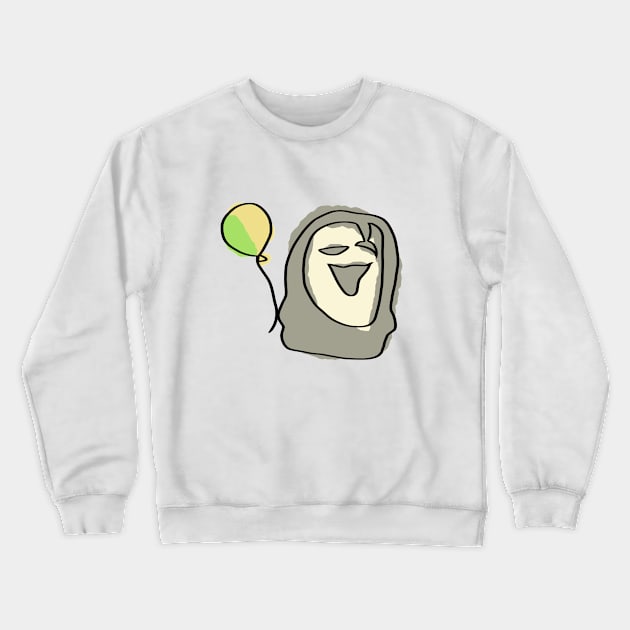 Uboa with Balloon Crewneck Sweatshirt by ViktorTheGreat